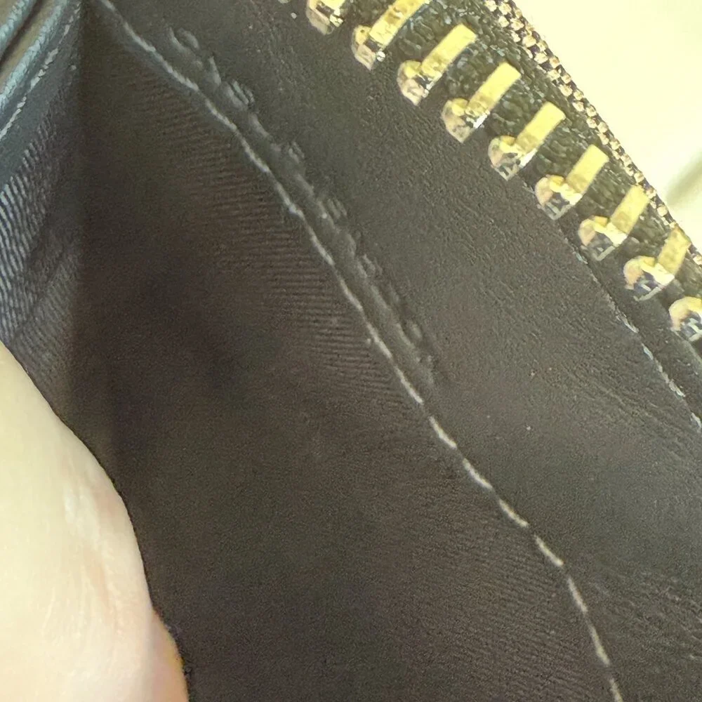 Burberry‎ Super Exploded Check Large Zip Around Wallet, in cloth/leather 8084063